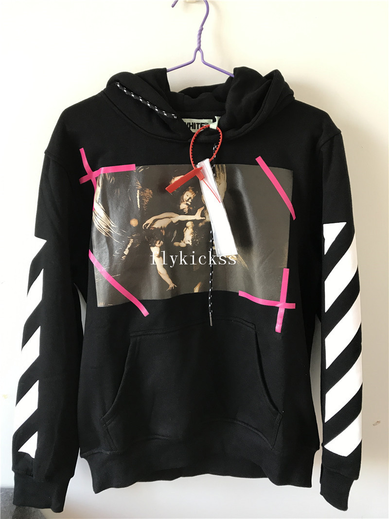 Off White OW Black Hoodie